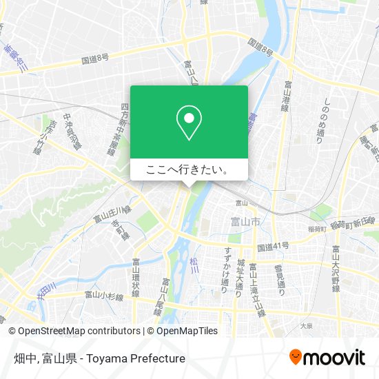 畑中地図