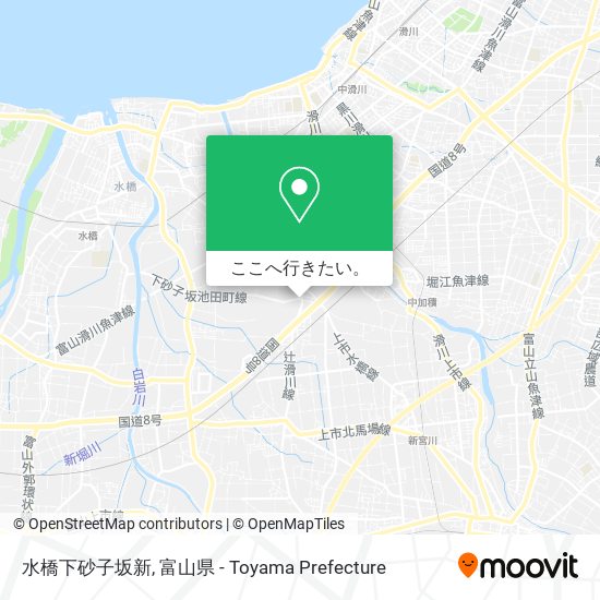 水橋下砂子坂新地図