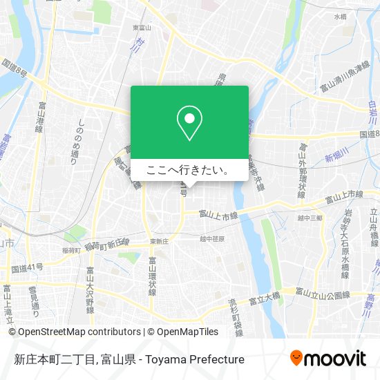 新庄本町二丁目地図