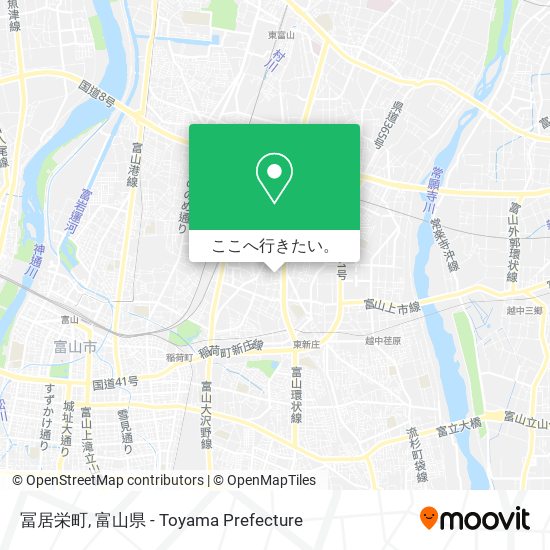 冨居栄町地図
