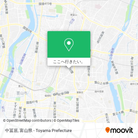 中冨居地図