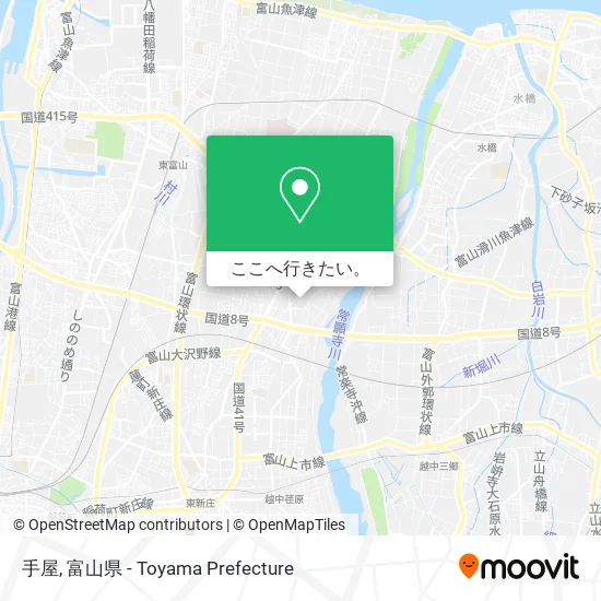 手屋地図