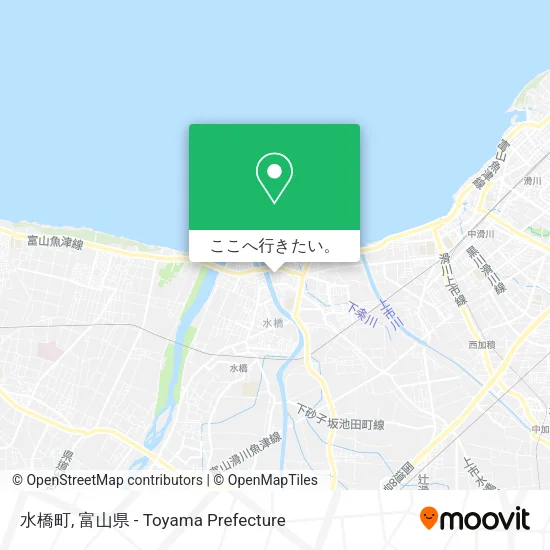 水橋町地図