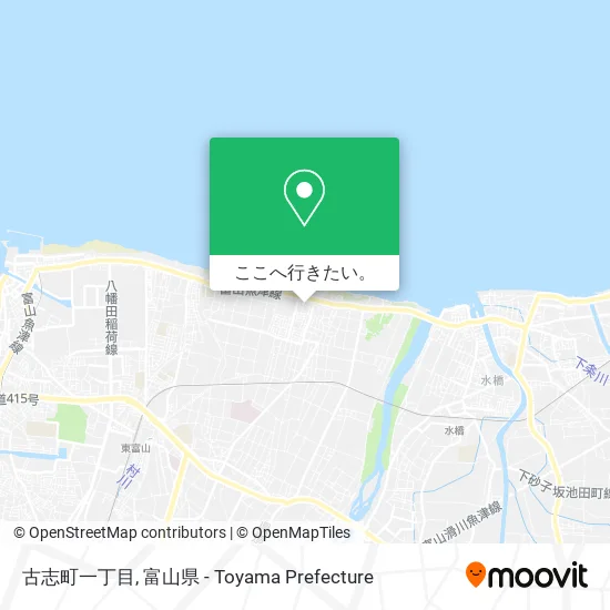 古志町一丁目地図