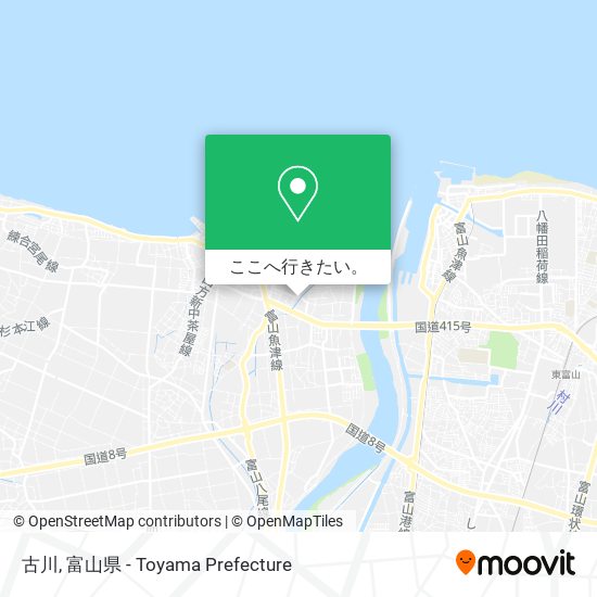 古川地図