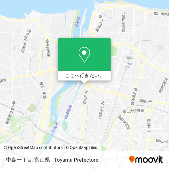 中島一丁目地図
