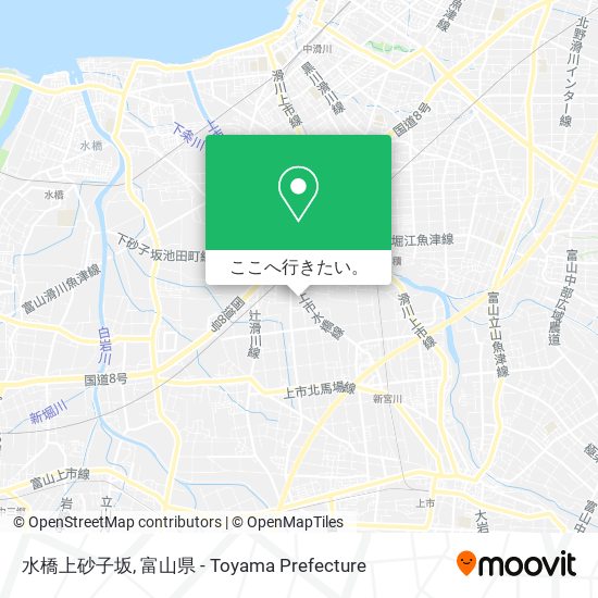 水橋上砂子坂地図