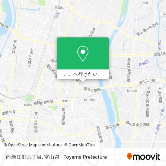 向新庄町六丁目地図