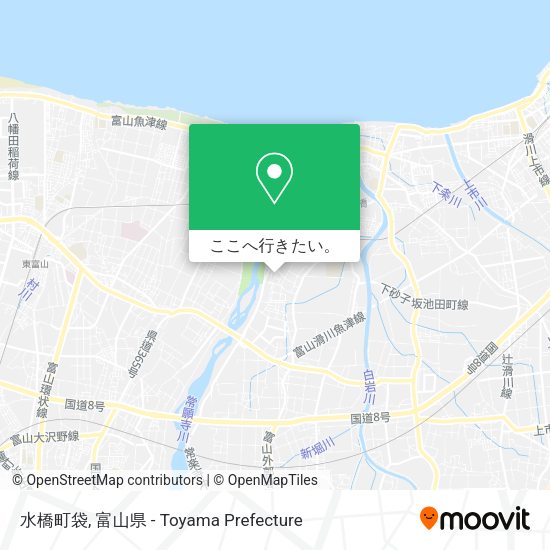 水橋町袋地図