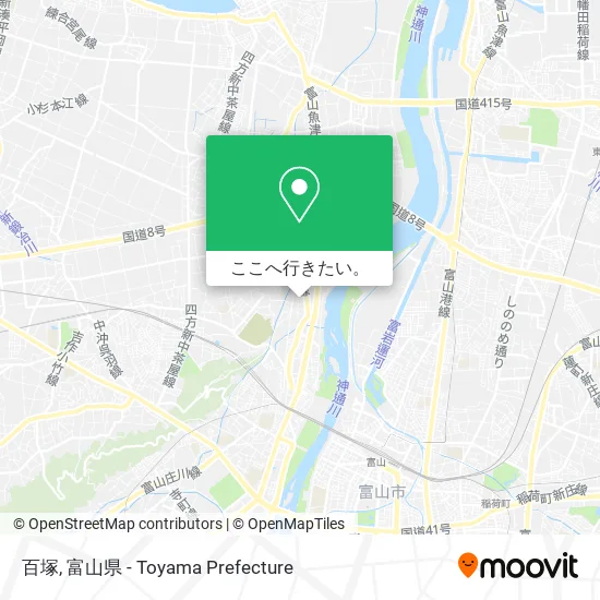 百塚地図