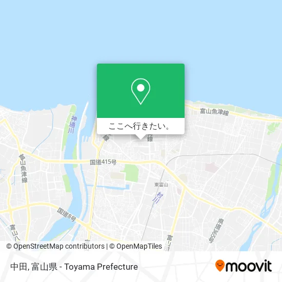 中田地図