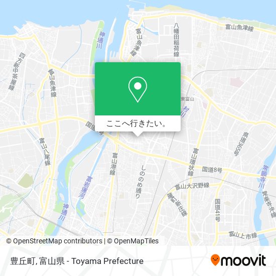 豊丘町地図