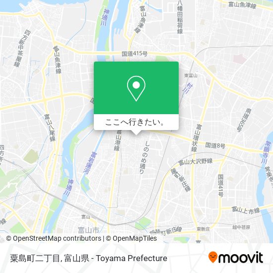 粟島町二丁目地図