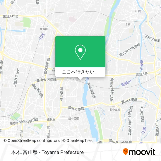 一本木地図