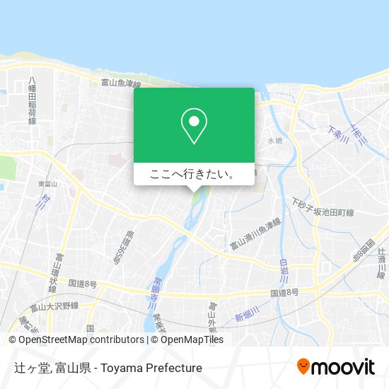 辻ヶ堂地図