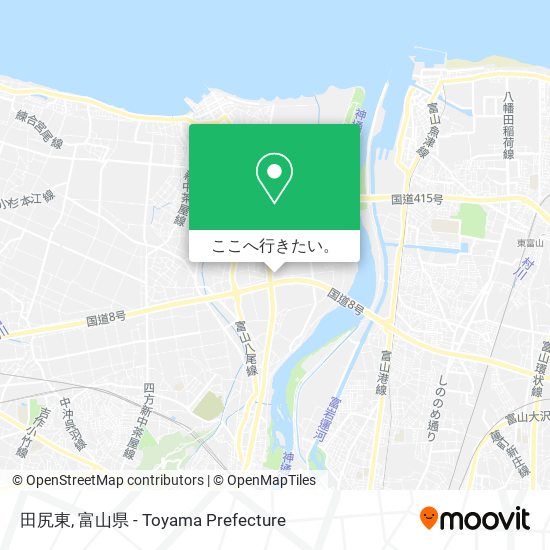 田尻東地図