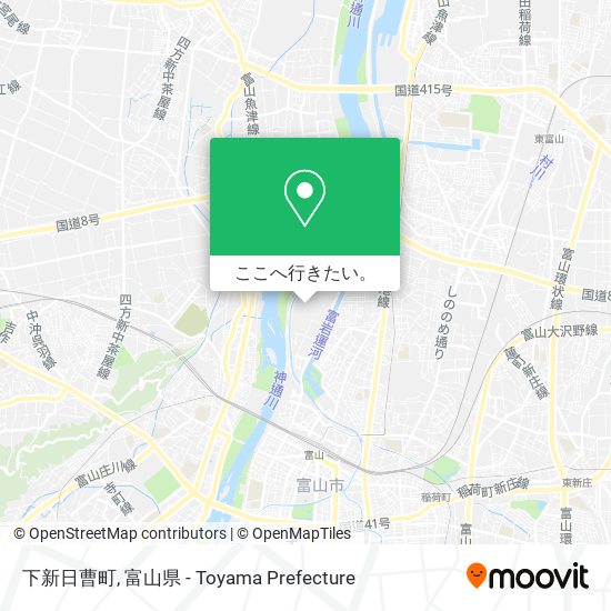下新日曹町地図