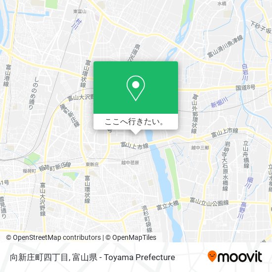 向新庄町四丁目地図