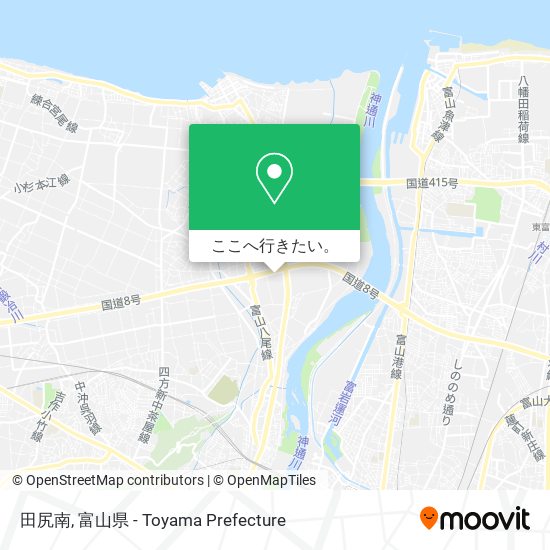 田尻南地図