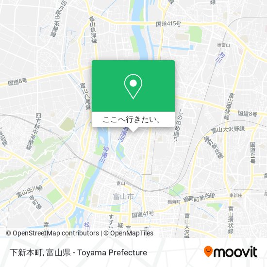下新本町地図