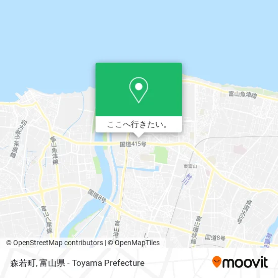 森若町地図