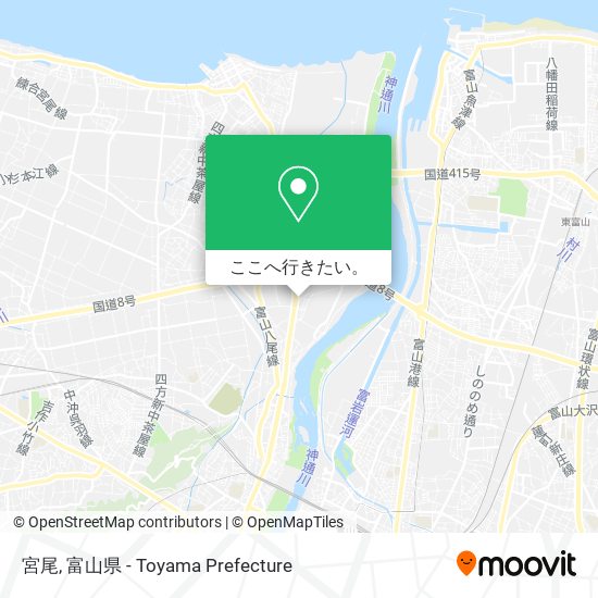 宮尾地図