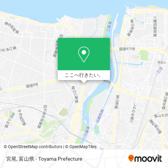 宮尾地図