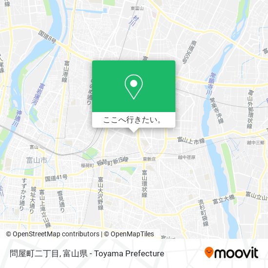 問屋町二丁目地図