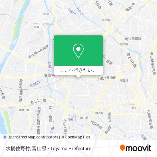 水橋佐野竹地図