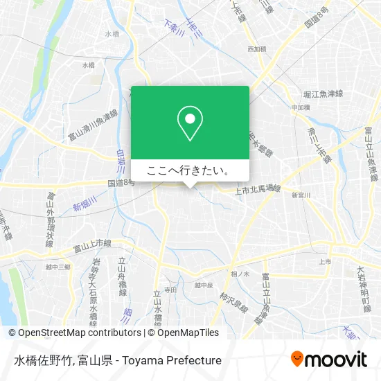 水橋佐野竹地図