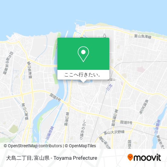 犬島二丁目地図