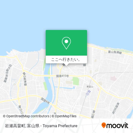 岩瀬高畠町地図