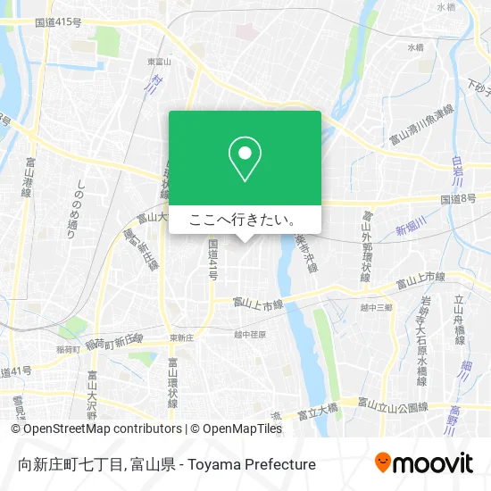 向新庄町七丁目地図