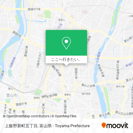 上飯野新町五丁目地図
