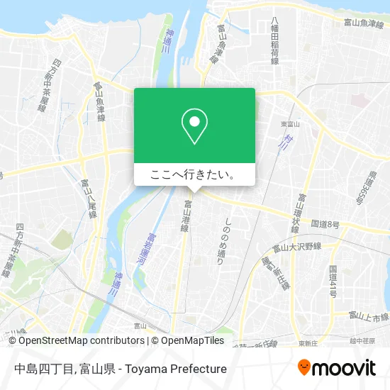 中島四丁目地図