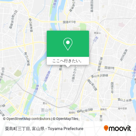 粟島町三丁目地図