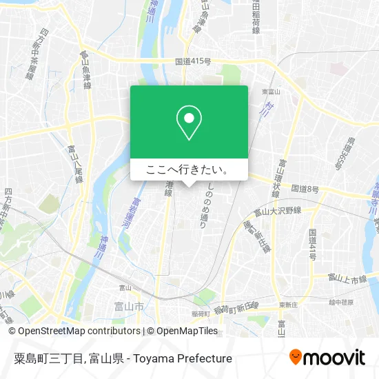 粟島町三丁目地図