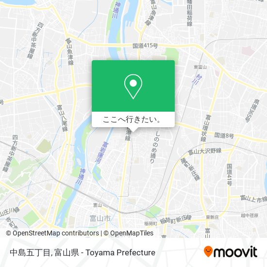 中島五丁目地図