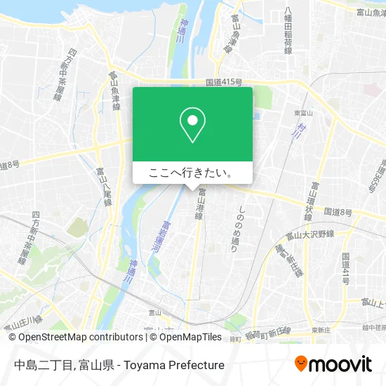 中島二丁目地図