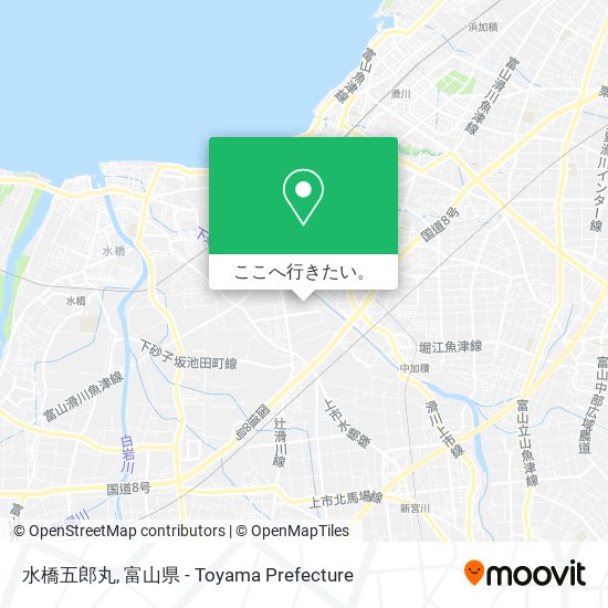 水橋五郎丸地図