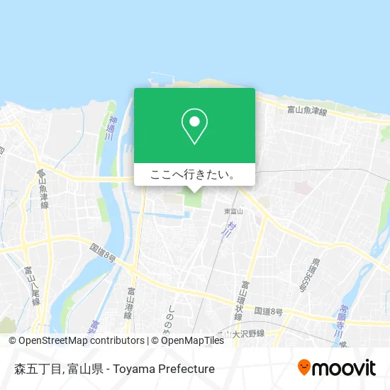 森五丁目地図