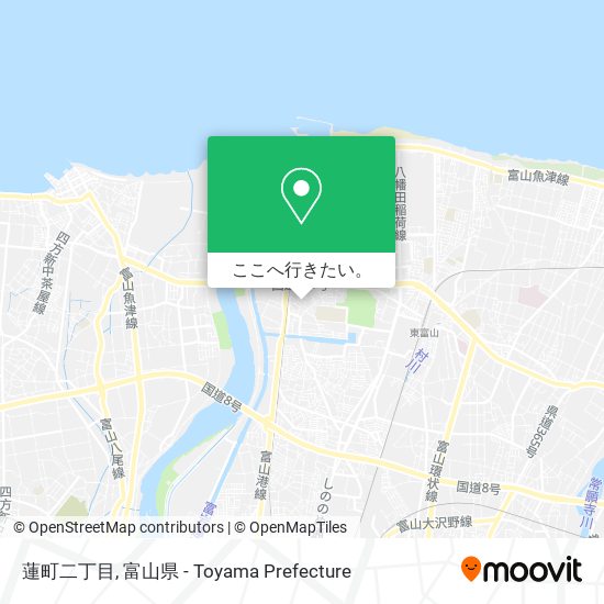 蓮町二丁目地図