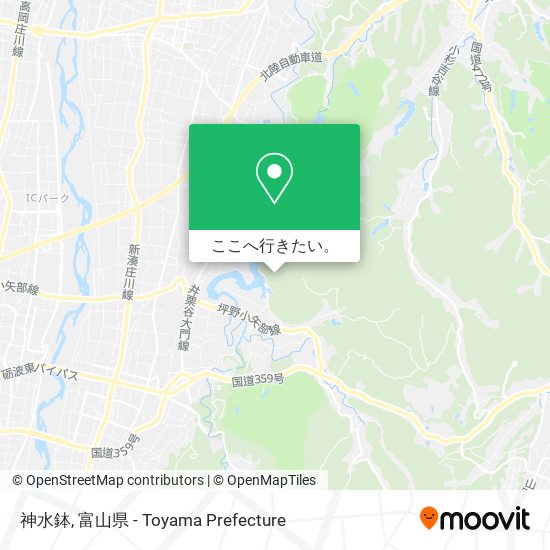 神水鉢地図