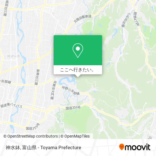 神水鉢地図