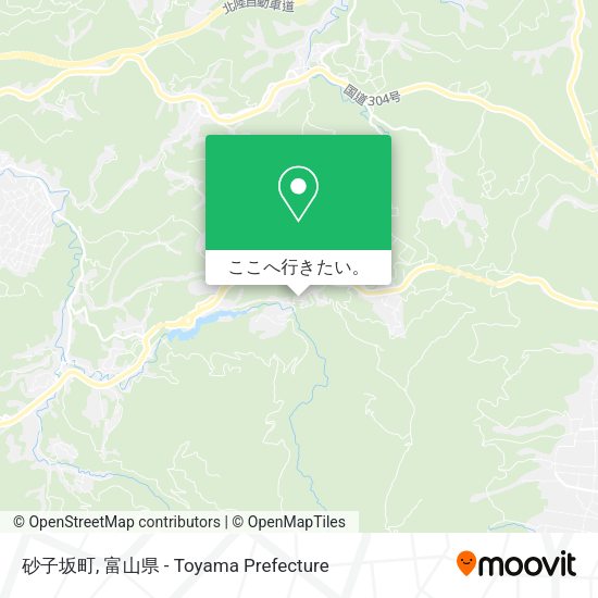 砂子坂町地図