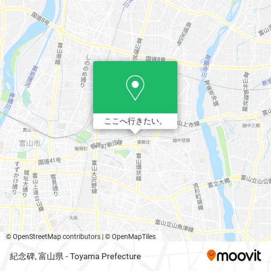紀念碑地図