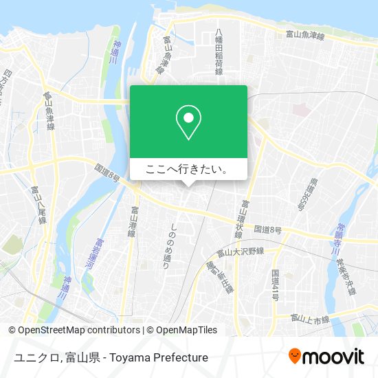 ユニクロ地図