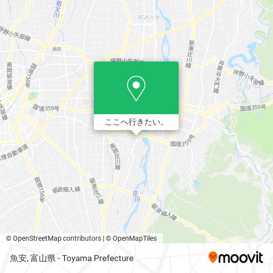 魚安地図