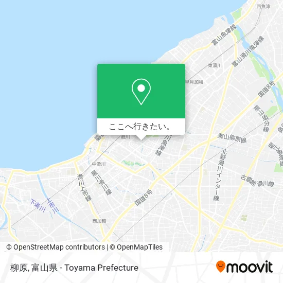 柳原地図