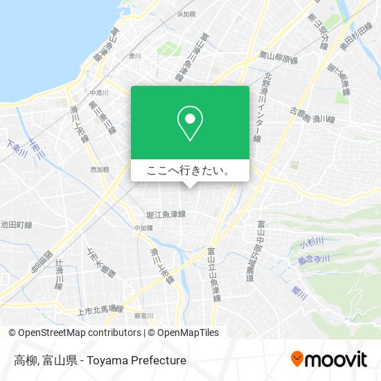 高柳地図